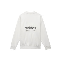 adidas originals Adidas Basketball Chapter 1 Sweat Crew Cloudwhit