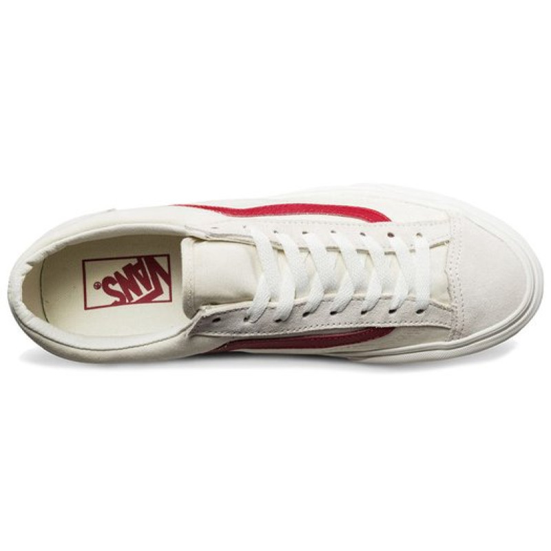 Vans Style 36 Marshmallow Racing Red