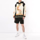 Supreme SS19 x Jean Paul Gaultier Floral Print Hooded Sweatshirt Cardinal