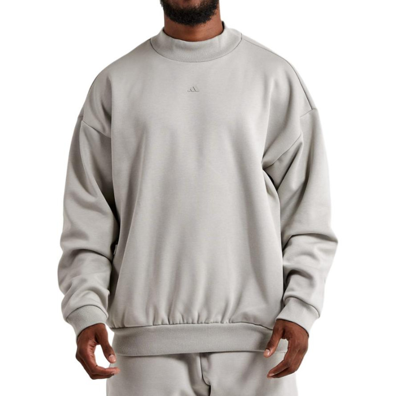 adidas originals Basketball Chapter 1sweat Crewmetal Grey Logo