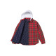 Supreme FW23 FW23 WEEK15 TARTAN FLANNEL HOODED SHIRT
