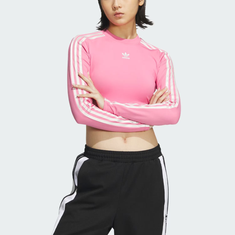 adidas originals Adicolor Crop Long Sleeve Tee T