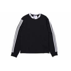 adidas originals Trefoil Rib Ls Tee Logo