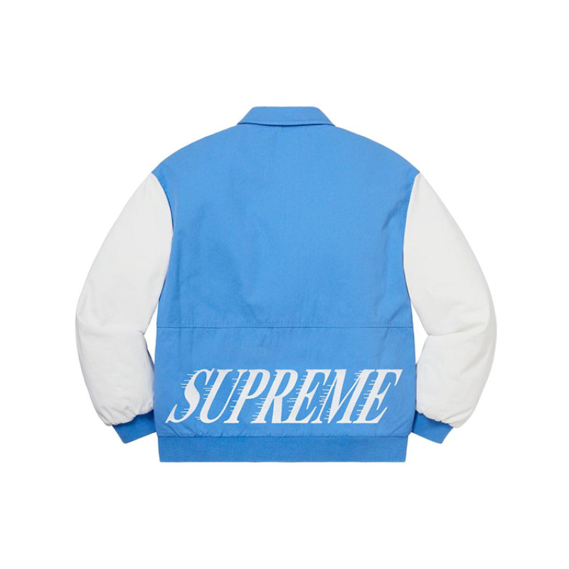 Supreme SS20 Week 11 Twill Varsity Jacket Logo