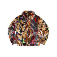 Supreme FW22 Week 6 Multicolor Faux Fur Bomber Jacket