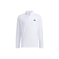 adidas Long Sleeve Stretch Polo Shirt LogoPolo