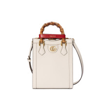 GUCCI Diana Logo Tote