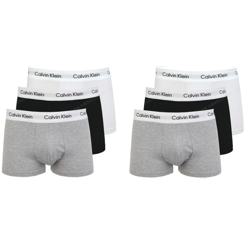CKCalvin Klein 3 Pack Trunks Cotton StretchLogo 3