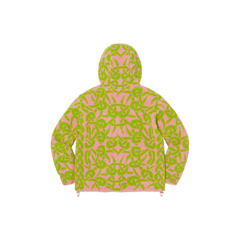Supreme FW21 Week 7 x Fleece Hooded Celtic Knot Reversible Windstopper Jacket