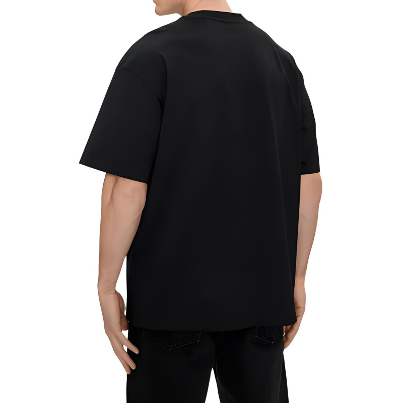 HUGO BOSS Cotton-Jersey T-Shirt With Spray-Paint Artwork T