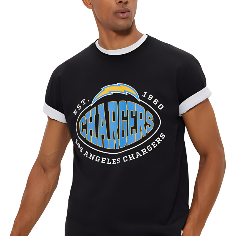 HUGO BOSS NFL Stretch-Cotton T-Shirt With Collaborative Branding T