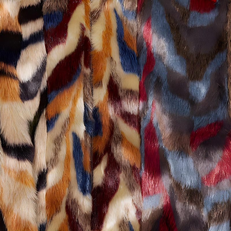 Supreme FW22 Week 6 Multicolor Faux Fur Bomber Jacket